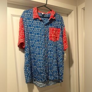 USA Button Up Shirt